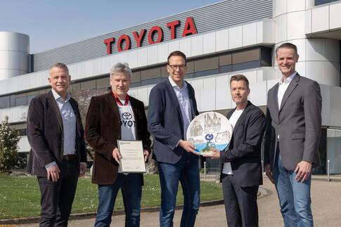 Toyota Deutschland erhält Lebenshilfe-Köln-Preis