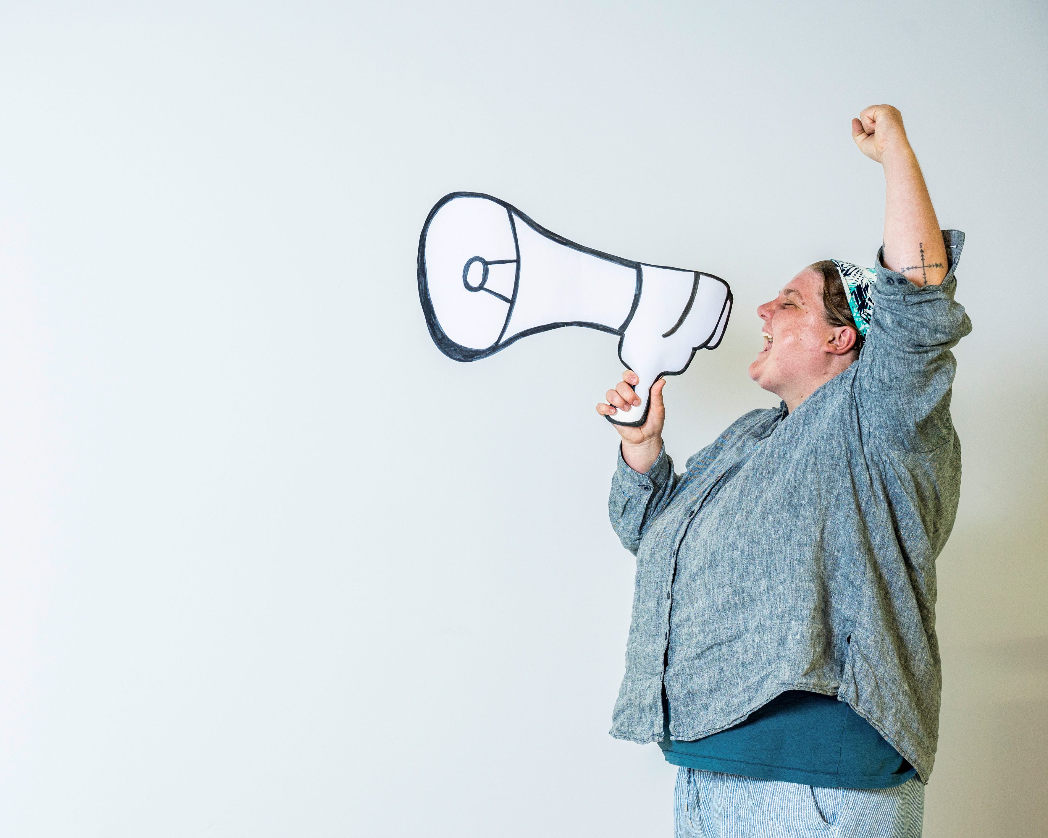 Dinah Köppen, politische Selbstvertreterin und Mitglied des Redaktions-Teams