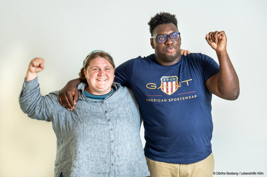 Dinah Köppen und Dietrich Mensah